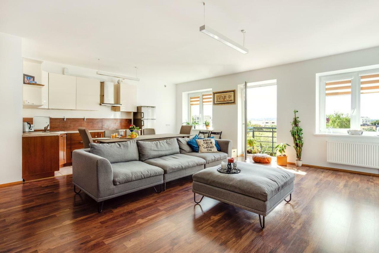 #Stayhere - Spacious & Bright 1Bdr Apartment Shopping District Вилнюс Екстериор снимка